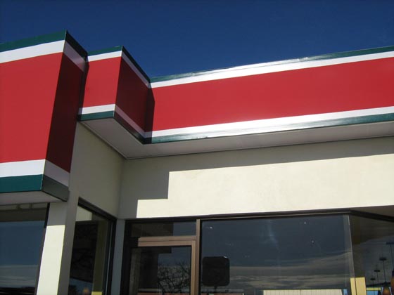 Heat Sealed Awning, Heat Sealed Logo Stripes, Canopy MA