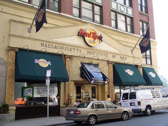 Boston MA Hard Rock Café Awnings, Boston MA Awning Co.