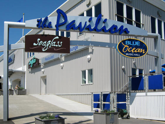 The Pavilion at Salisbury Beach Reservation, Salisbury, MA Beach Signs, Pavilion Signs